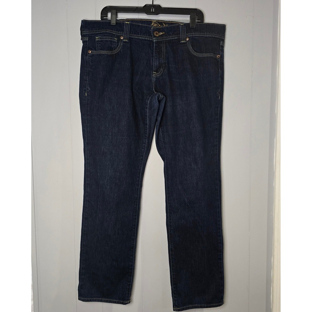 Old Navy Y2K Special Edition Classic Dark Wash Straight Leg Jeans Womens Sz 16